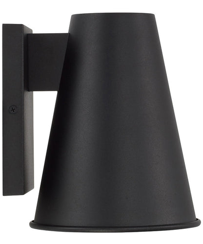 Yardley 1-Light Outdoor Wall-Lantern Black