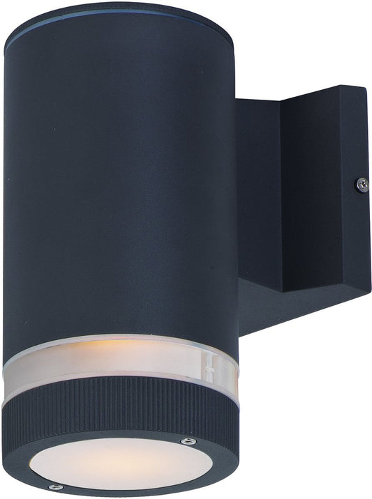 8"H Lightray 1-Light Outdoor Wall Light Architectural Bronze